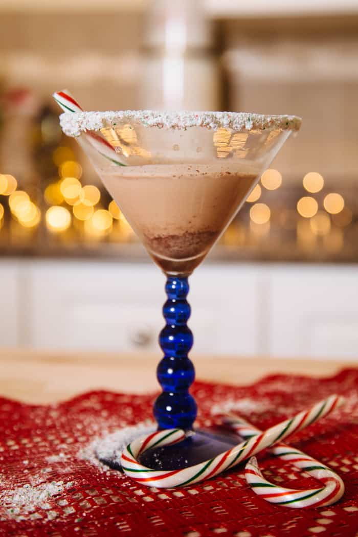 Candy Cane Martini recipe