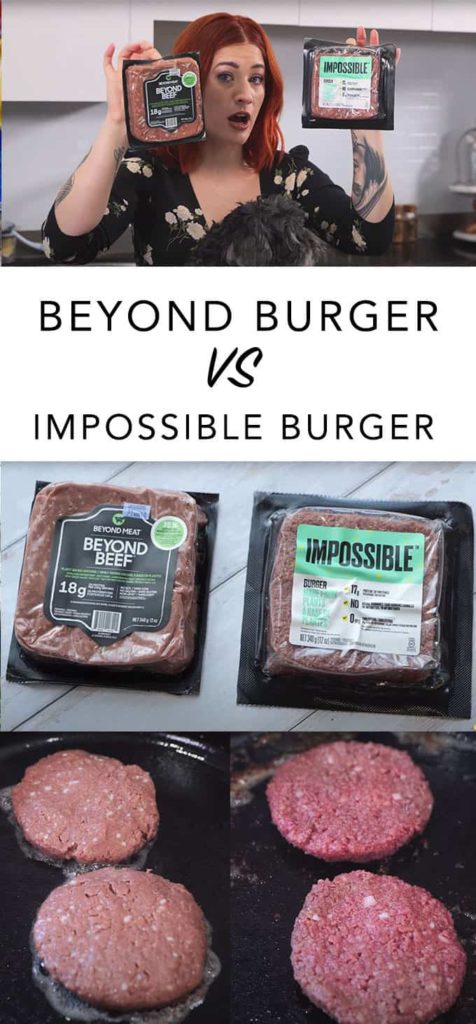 Impossible Burger vs beyond burger