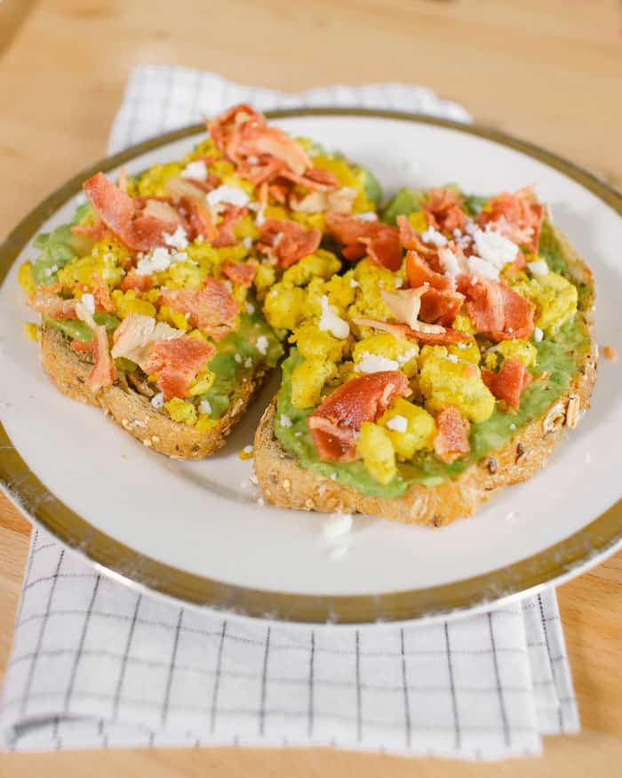 Avocado Toast Topping x Tofu Scramble Recipe