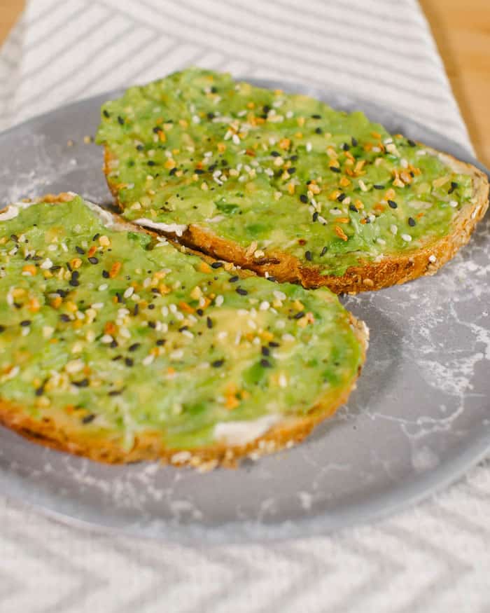 Avocado Toast Toppings x Everything Bagel Recipe