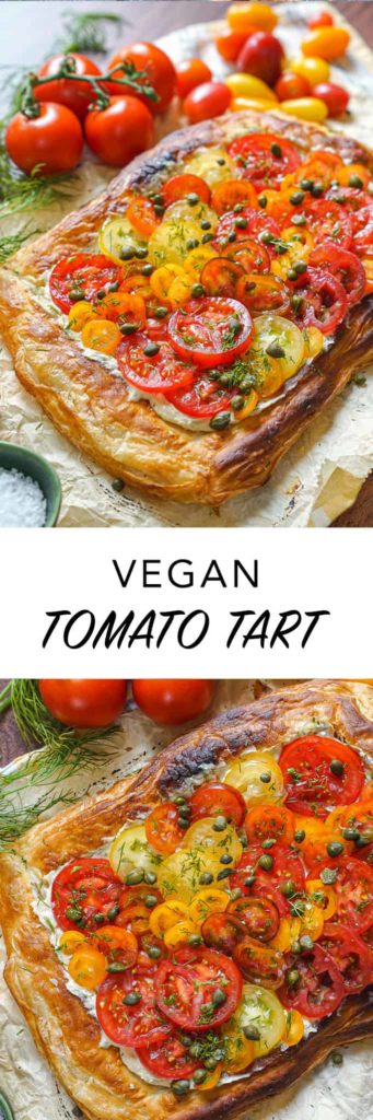 Tomato Tart - Vegan Recipe