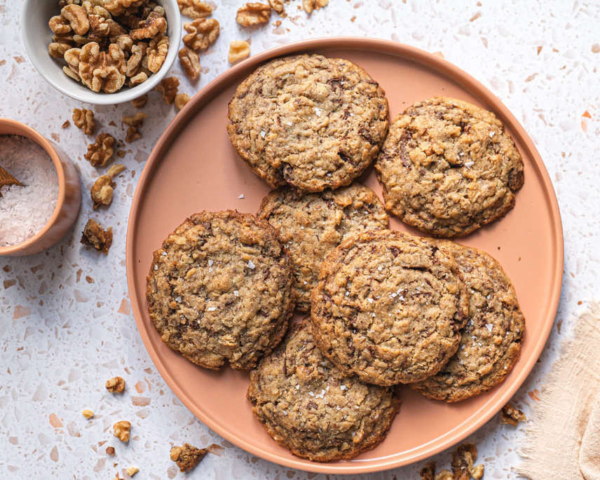 Vegan Chocolate Oatmeal Cookies Recipe