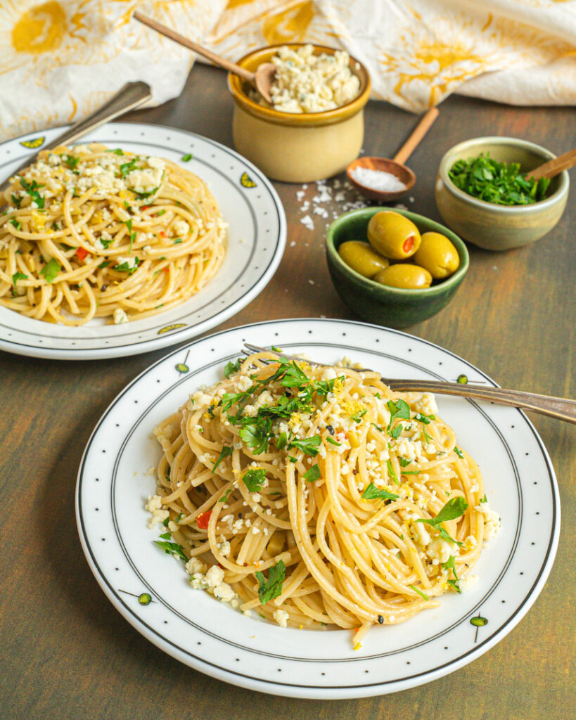 How To Make Vegan Dirty Martini Pasta