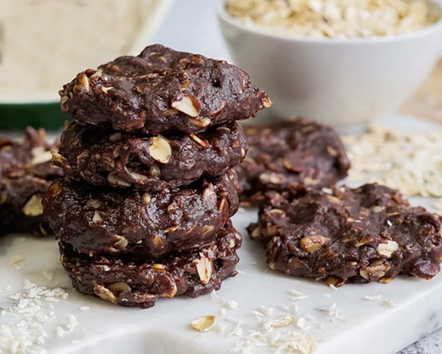Vegan no-bake cookies