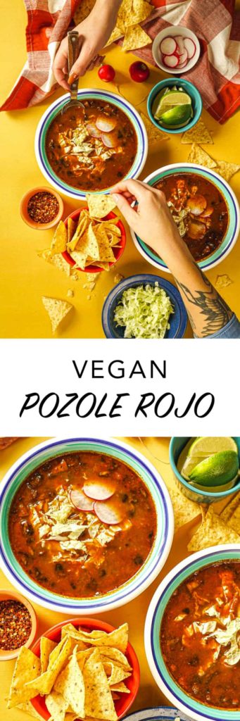 Vegan Pozole Rojo Recipe