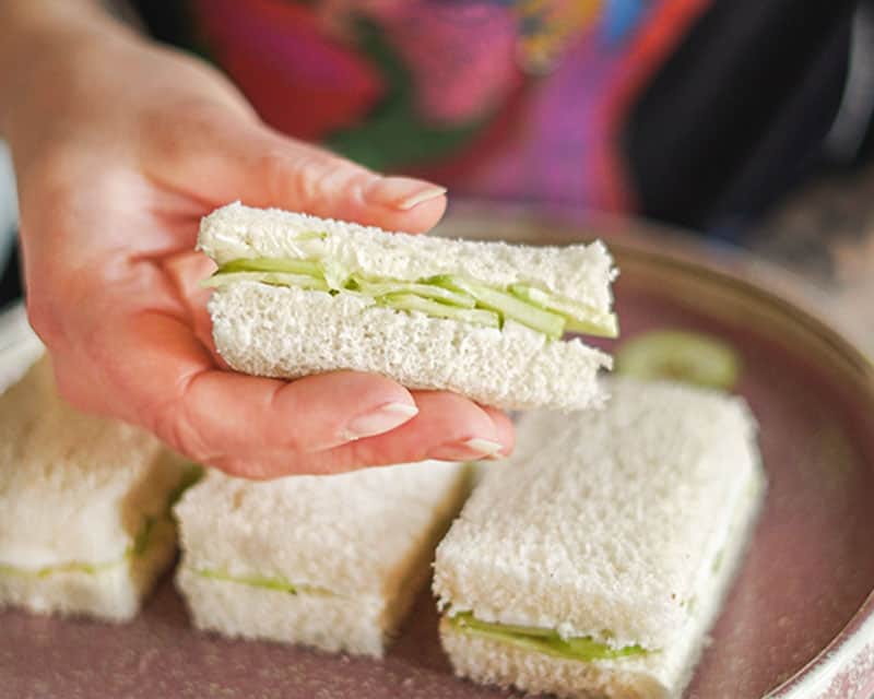 Vegan Cucumber Tea Sandwiches Recipe